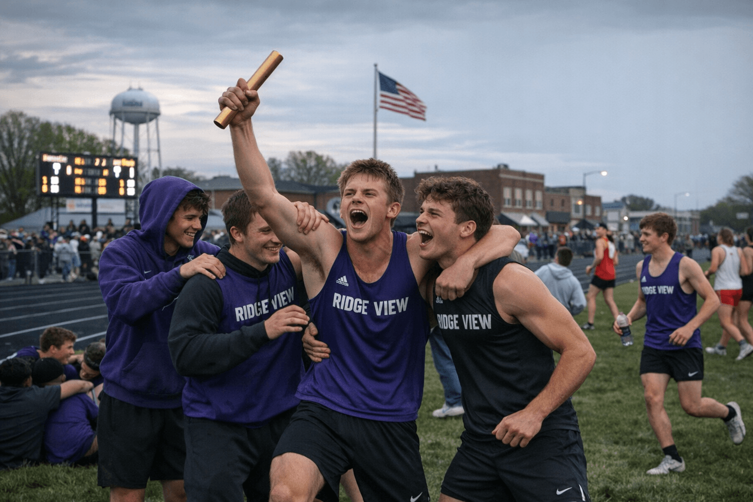 Ridge View boys win OABCIG Relays with balanced depth