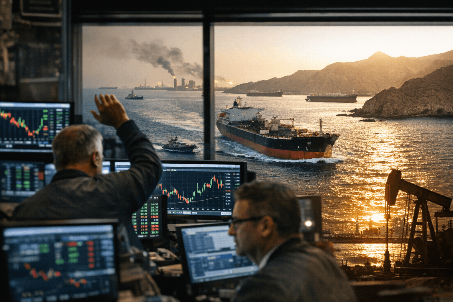 Stocks Rally, Oil Eases After Report Iran May Reopen Hormuz