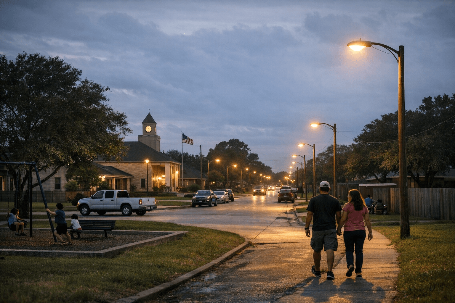 Harris County neighborhood sees progress after months of streetlight outages