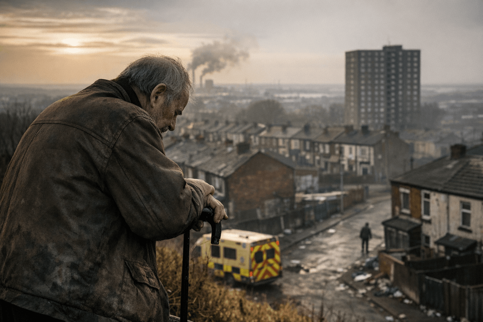 Healthy life expectancy falls sharply in England’s most deprived areas