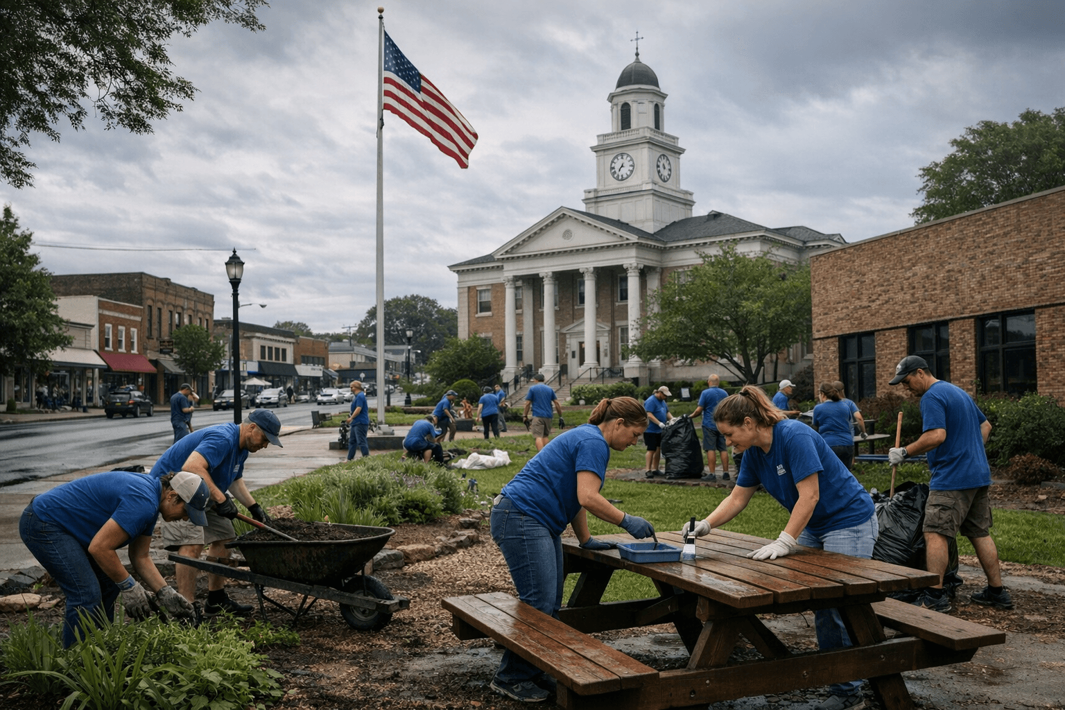Hundreds of volunteers boost Union County nonprofits in Day of Action