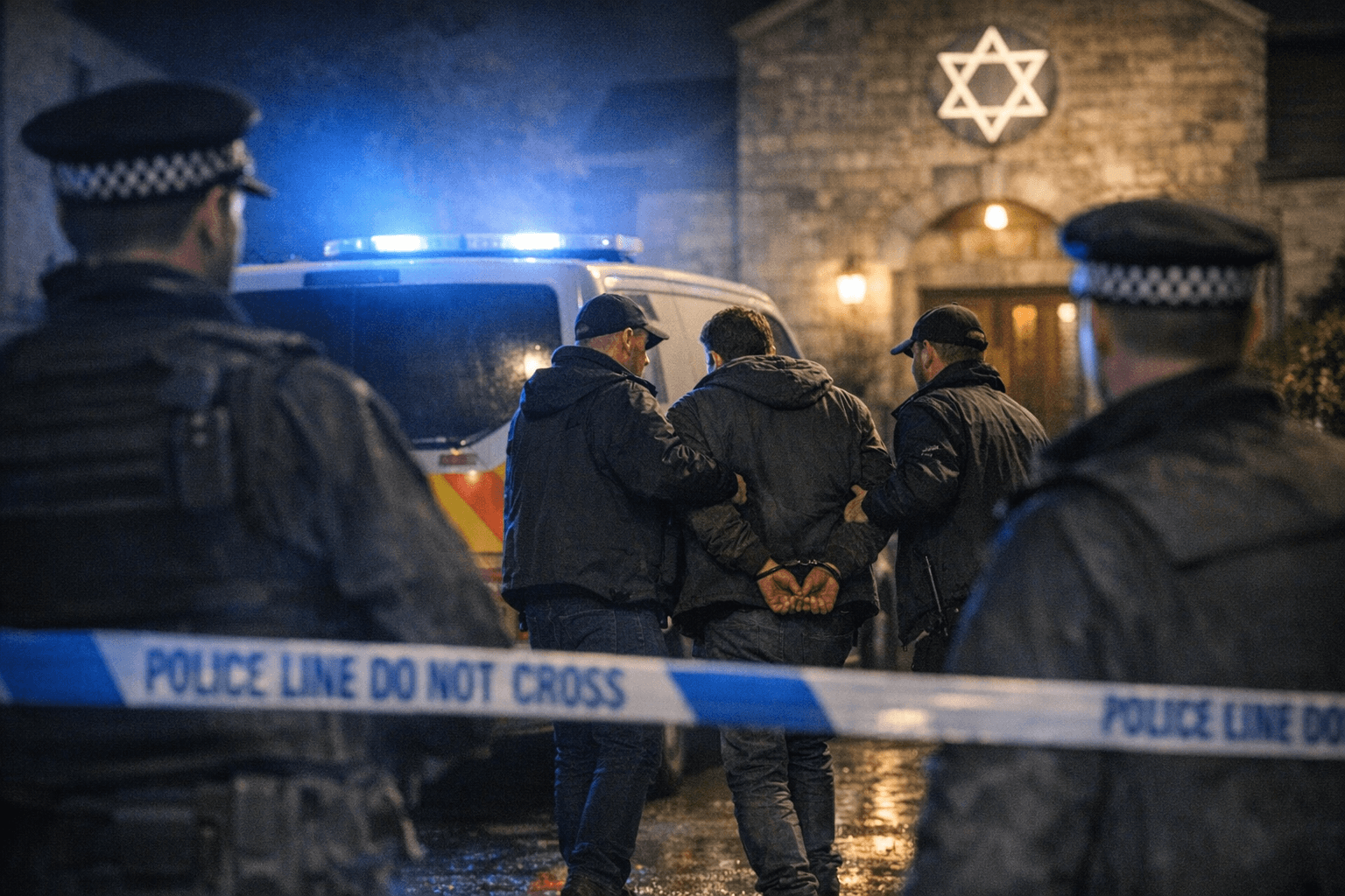 Man arrested in Devon over suspected terror plot targeting Jewish sites
