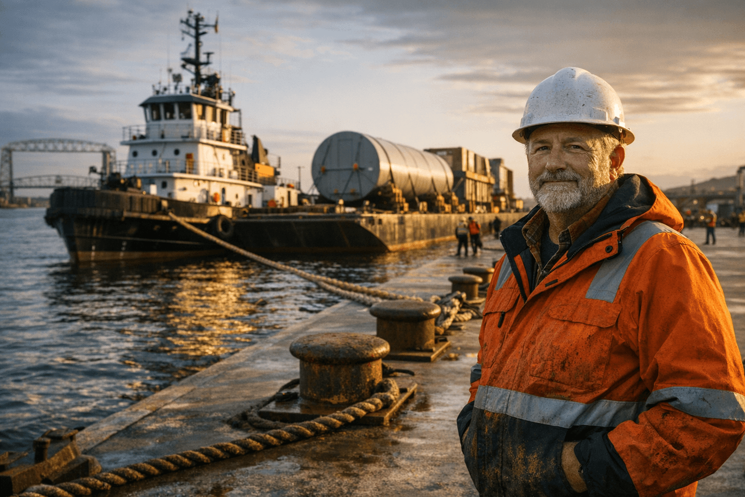 Rebuilt Berth 10 welcomes first vessel in decades at Duluth port