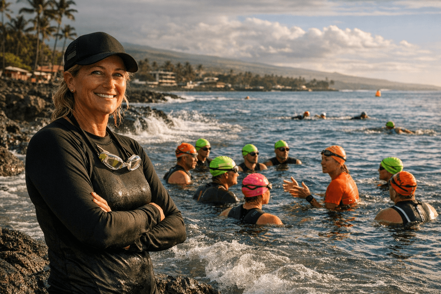 Salty Swim School helps Lavaman athletes gain open-water confidence in Kona