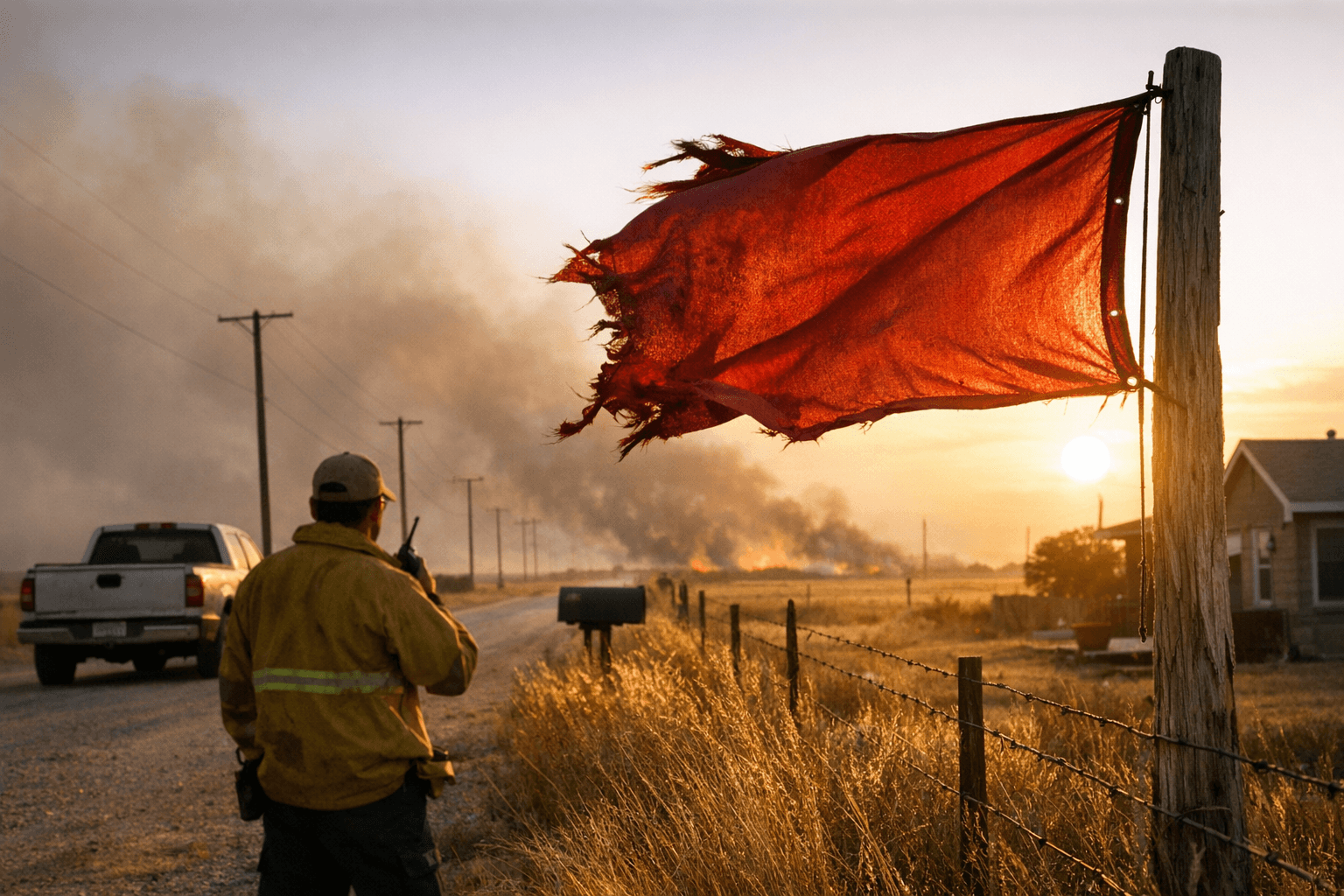 Red Flag Warning issued for Texas County as fire danger spikes