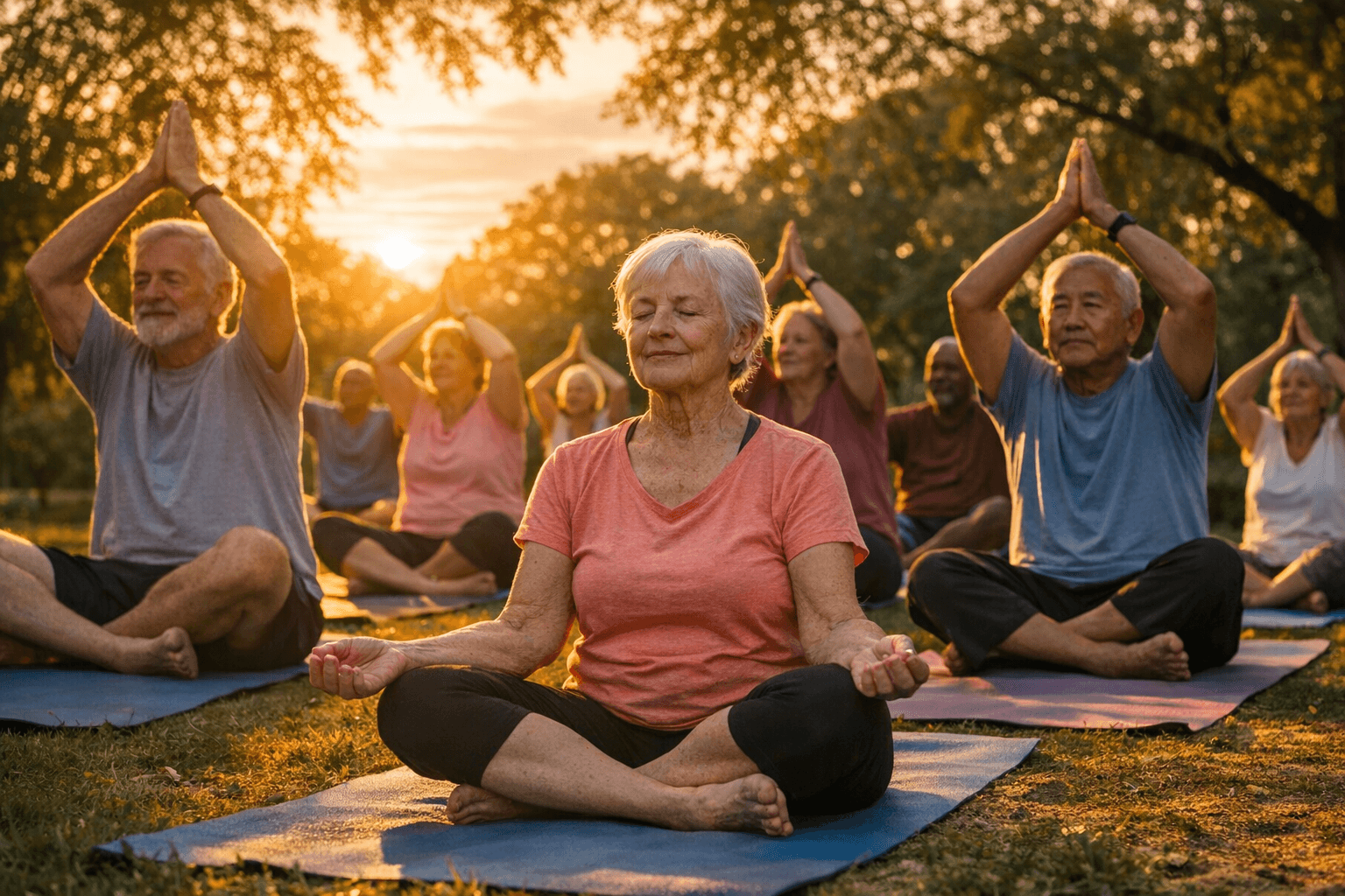 Yoga Now Routine for Many Older Adults, Study Finds