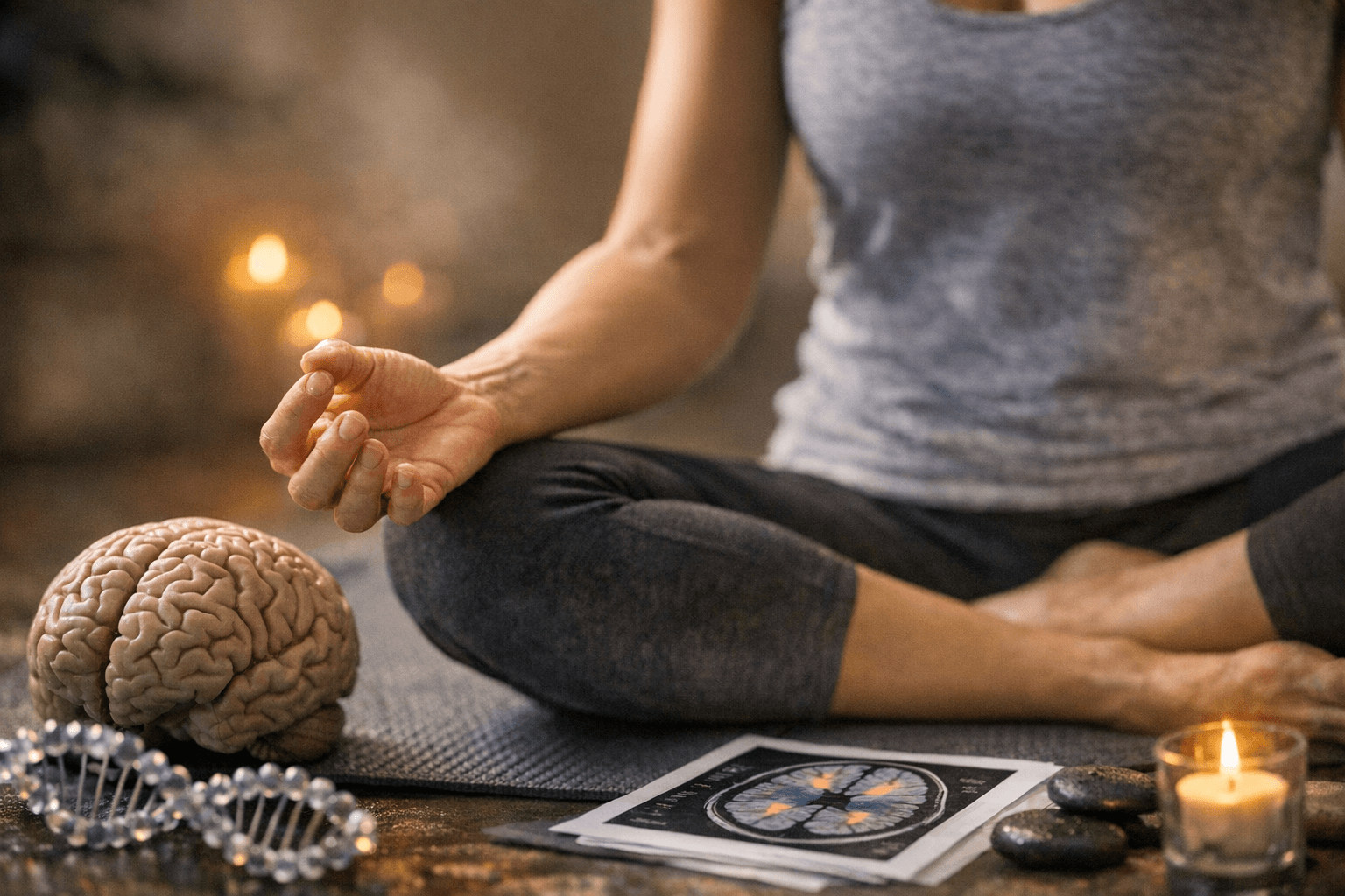 Studies Link Yoga to Gene Changes, Brain Protection, and Stress Relief