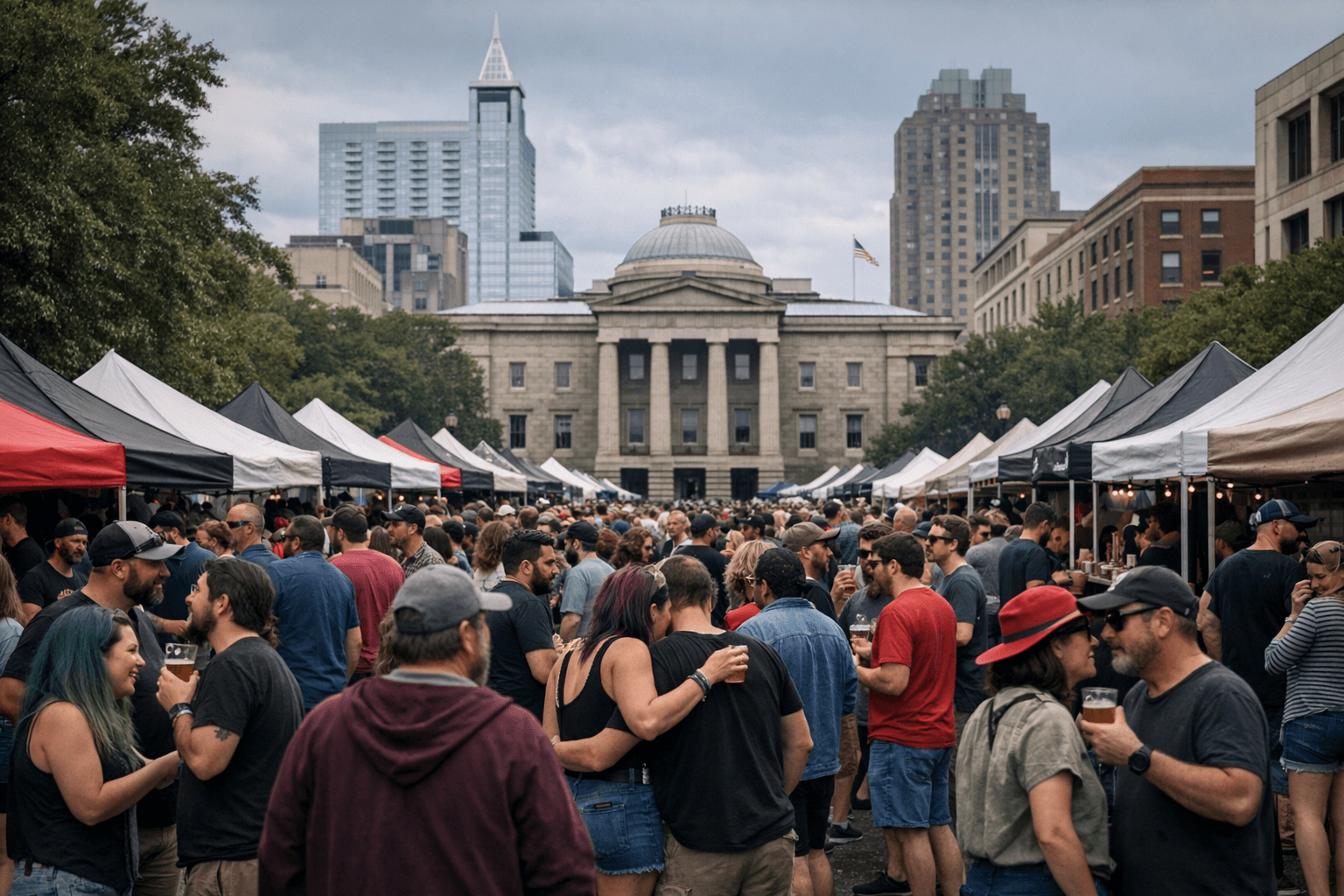 New Raleigh beer festival draws capacity crowd as Brewgaloo returns