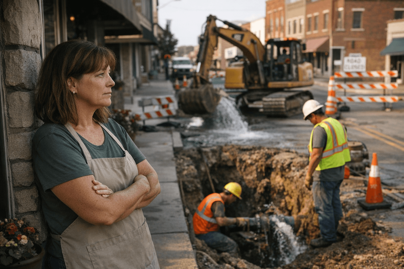 Chestnut Street closes again in Huntingburg for valve work