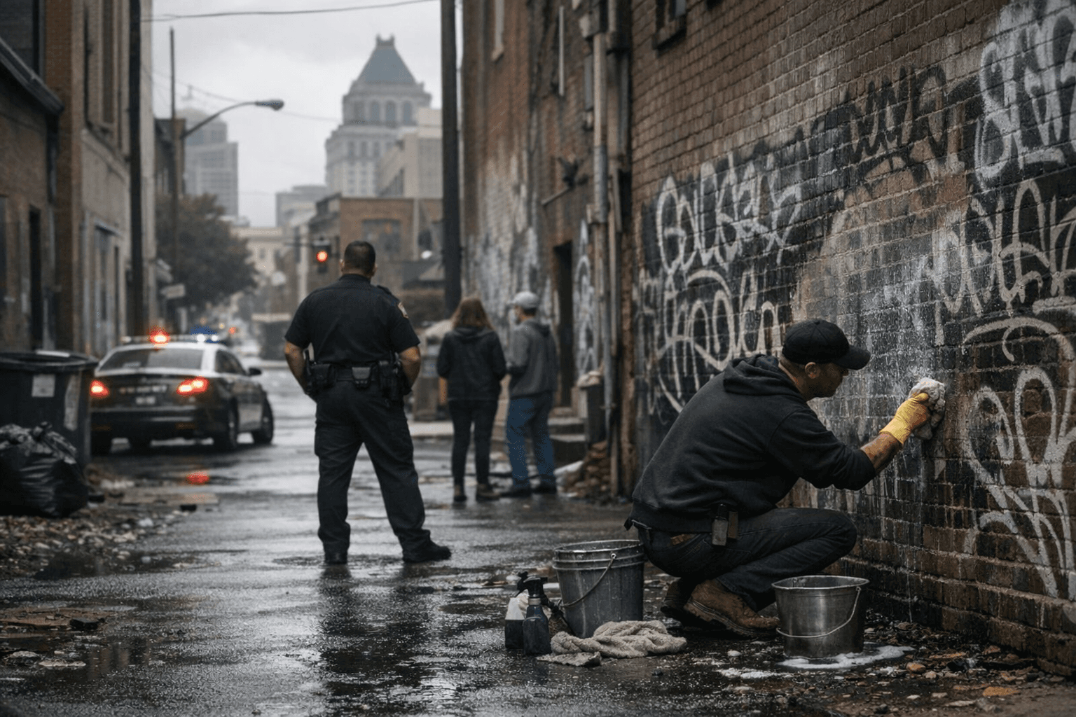 Greensboro offers $5,000 reward for tips in downtown graffiti case