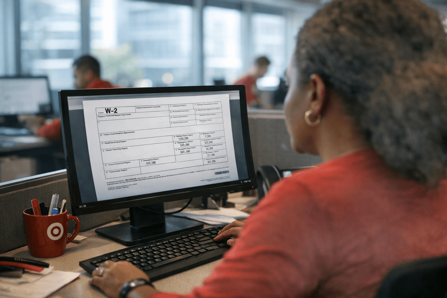 Target team members can access W-2 tax statements through Team Member Services Hub