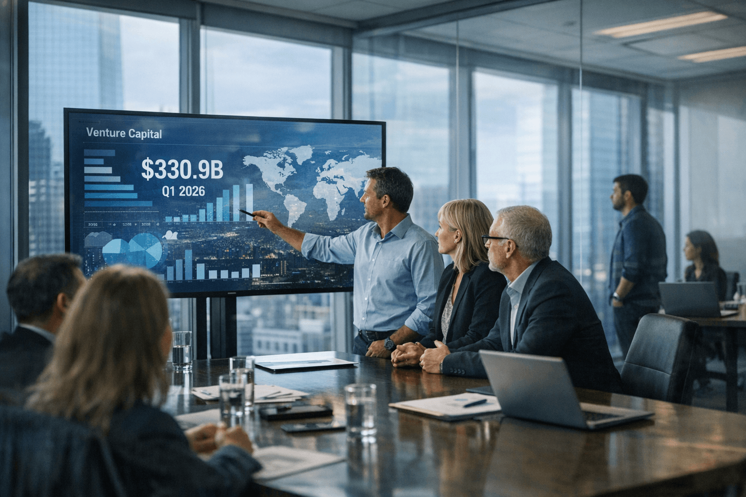 KPMG says global venture capital hits record $330.9 billion in Q1 2026