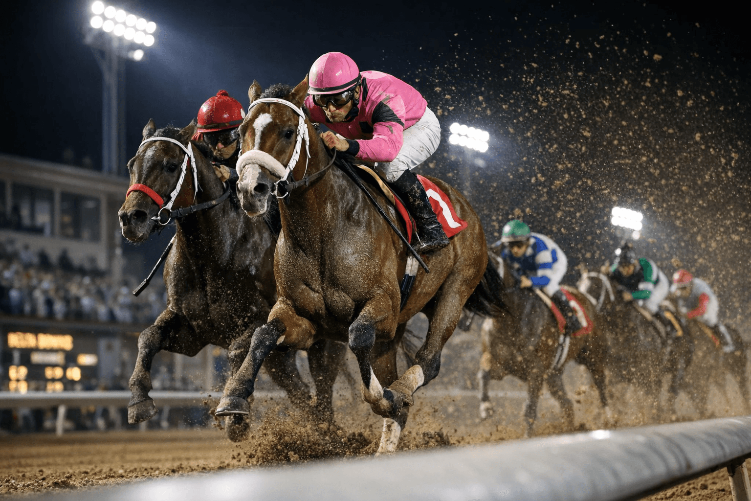 Dropping Dimes rallies late to win Miss Polly Classic Stakes at Delta Downs