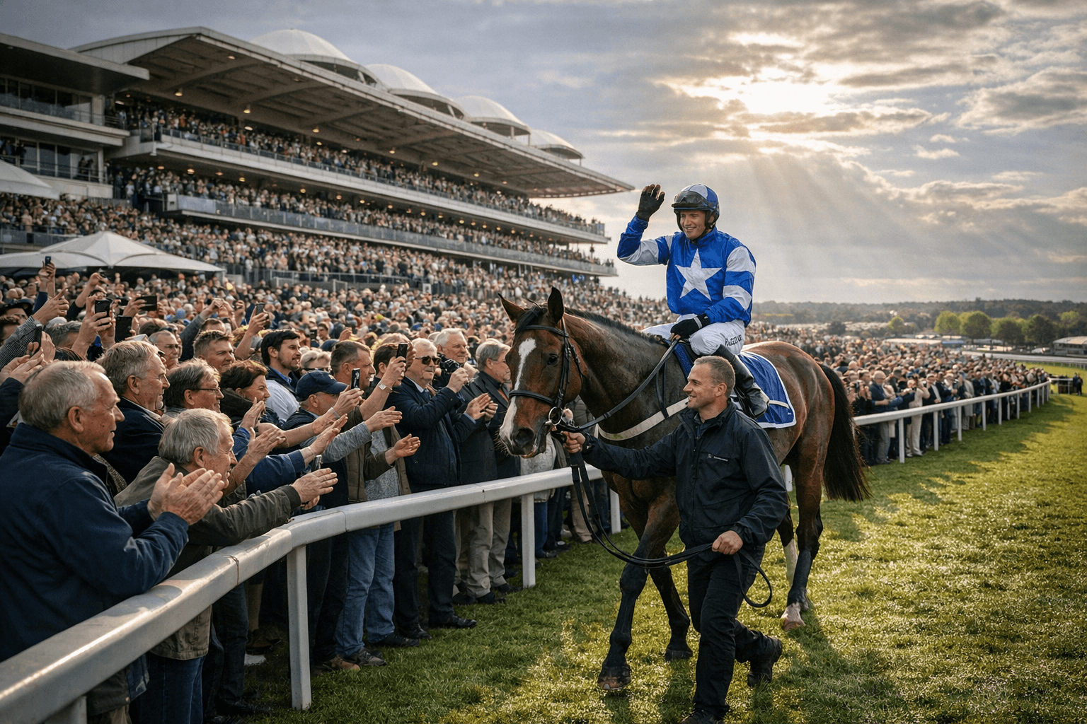 Constitution Hill delights fans at Sandown farewell before summer break