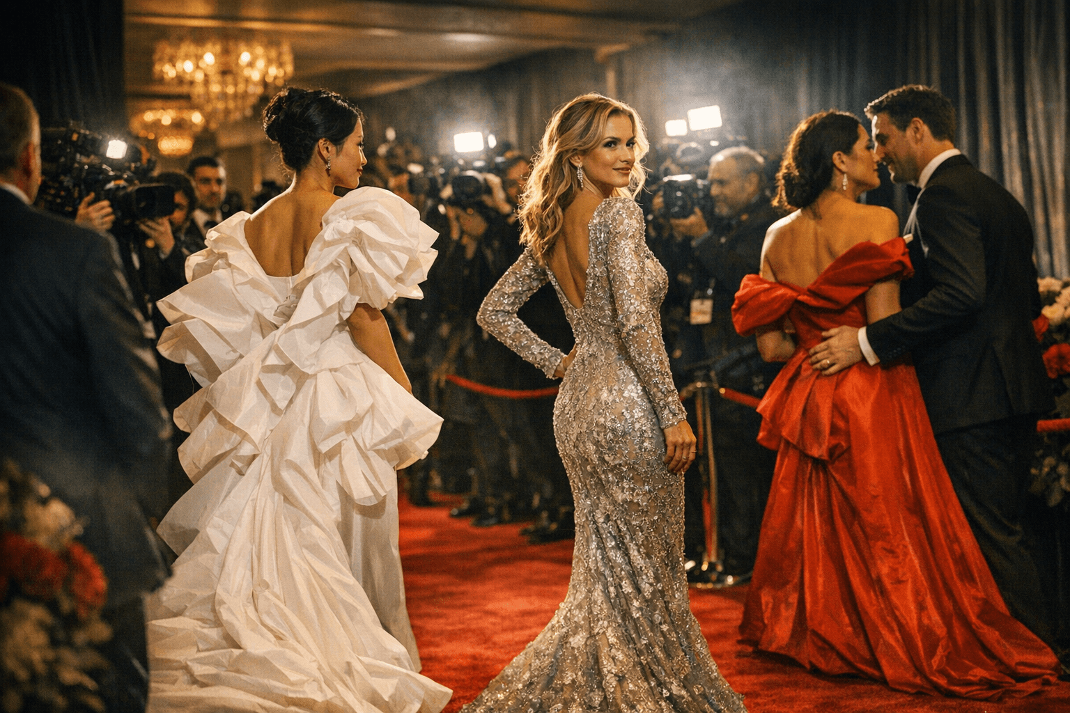 TIME100 Gala Red Carpet Sets a More Dramatic Spring Occasionwear Tone