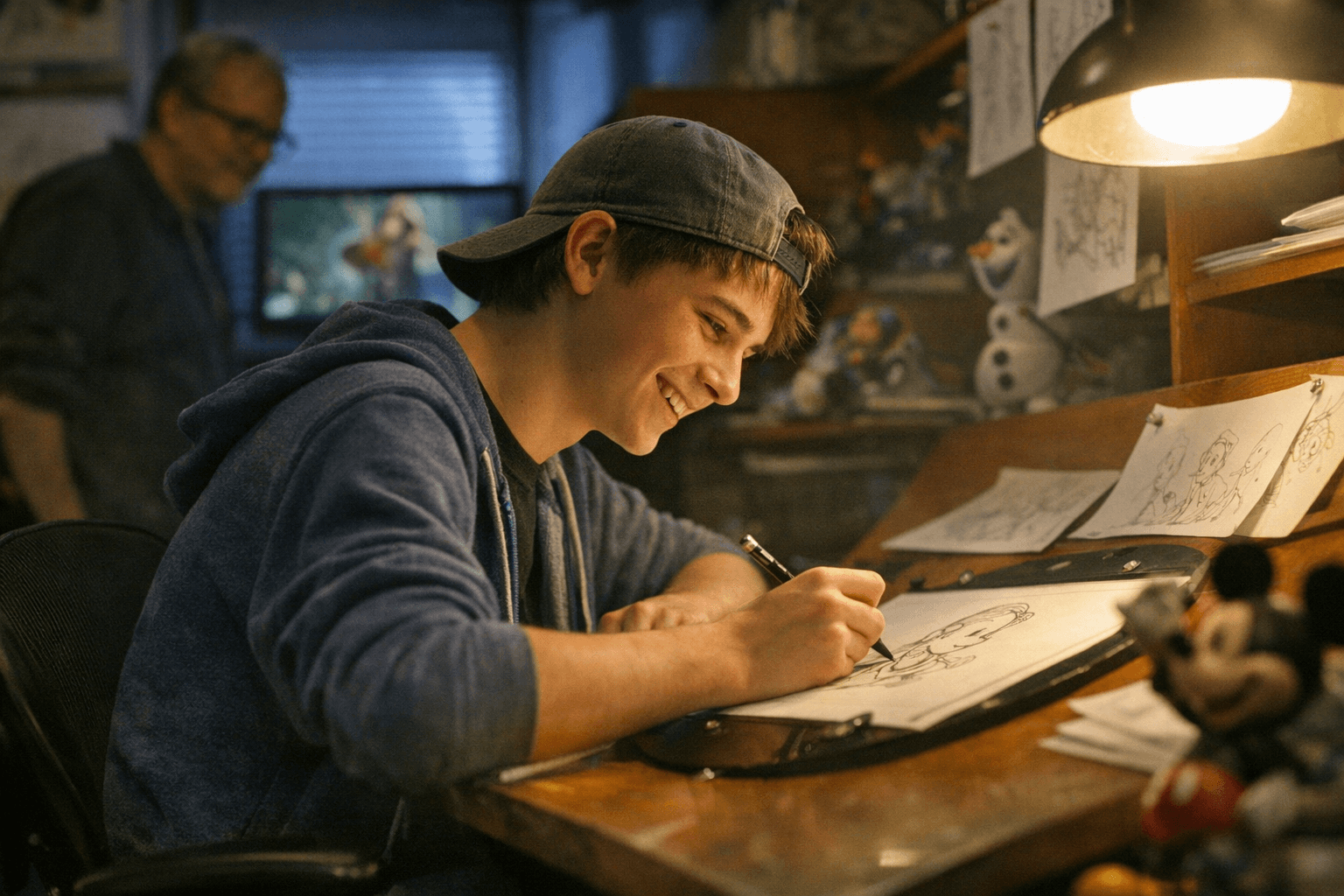 Teen’s Disney animator wish fulfilled through Make-A-Wish partnership