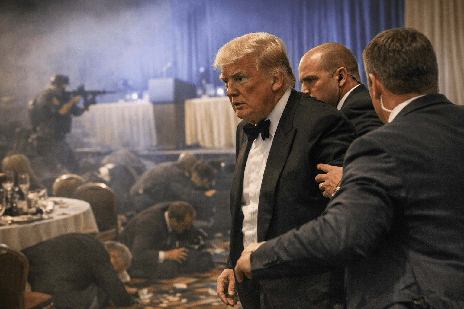 Trump recounts White House Correspondents' dinner shooting, new gunman details emerge