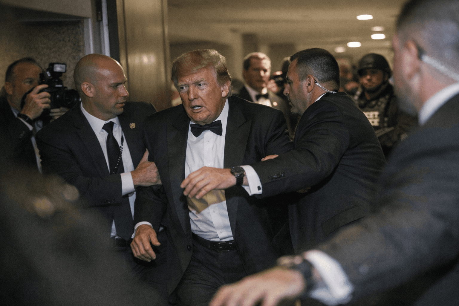 Trump Details White House Dinner Shooting, Secret Service Response on 60 Minutes