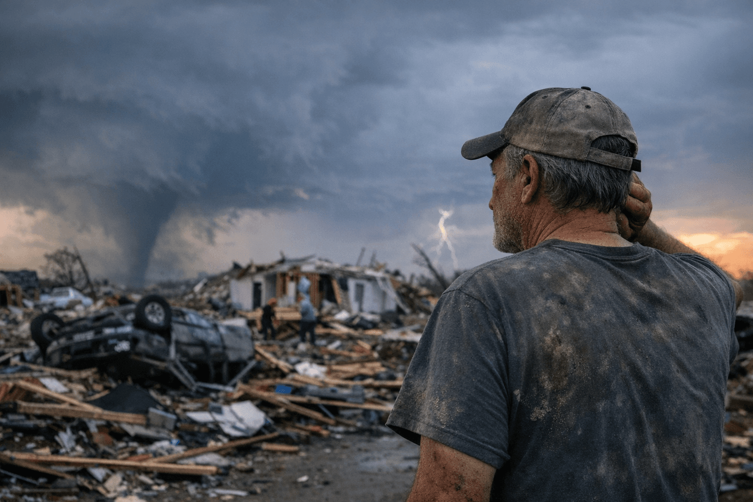 Tornadoes and severe storms ravage central U.S., millions still at risk