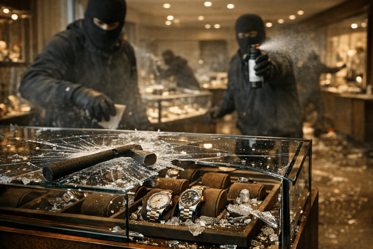 Masked suspects raid Round Rock jewelry store, steal Rolexes worth millions