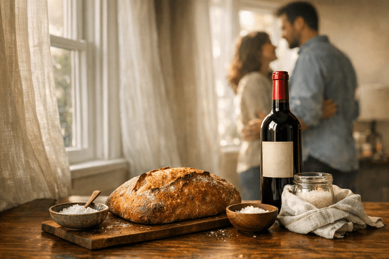 Why Bread, Salt, and Wine Make the Perfect Housewarming Gift