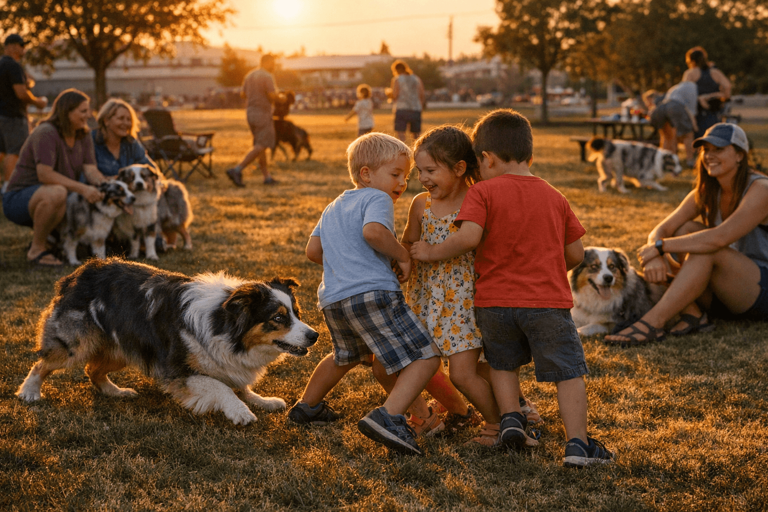 Australian Shepherds Need Constant Stimulation or They Herd Everything