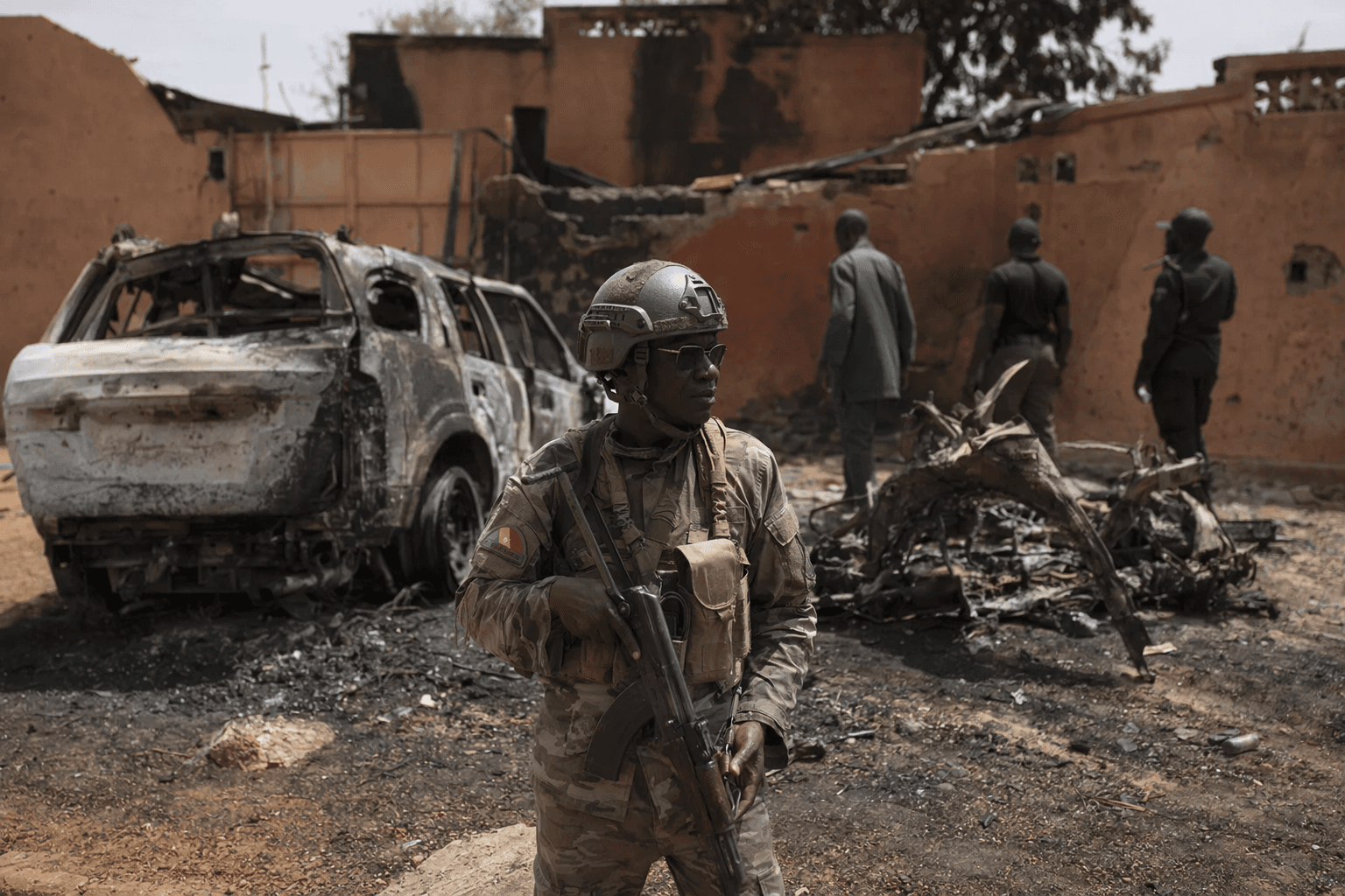Mali defense minister killed in coordinated attacks near Bamako