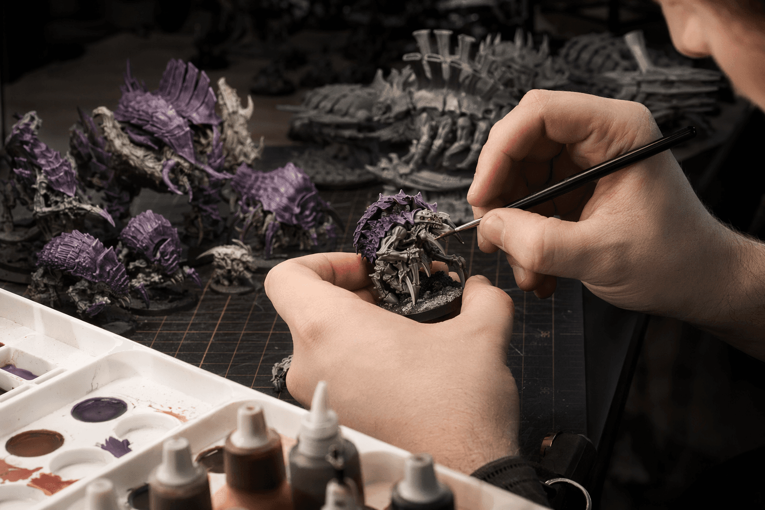 StarCraft TMG Zerg models hit preorder, painters get first look at kits