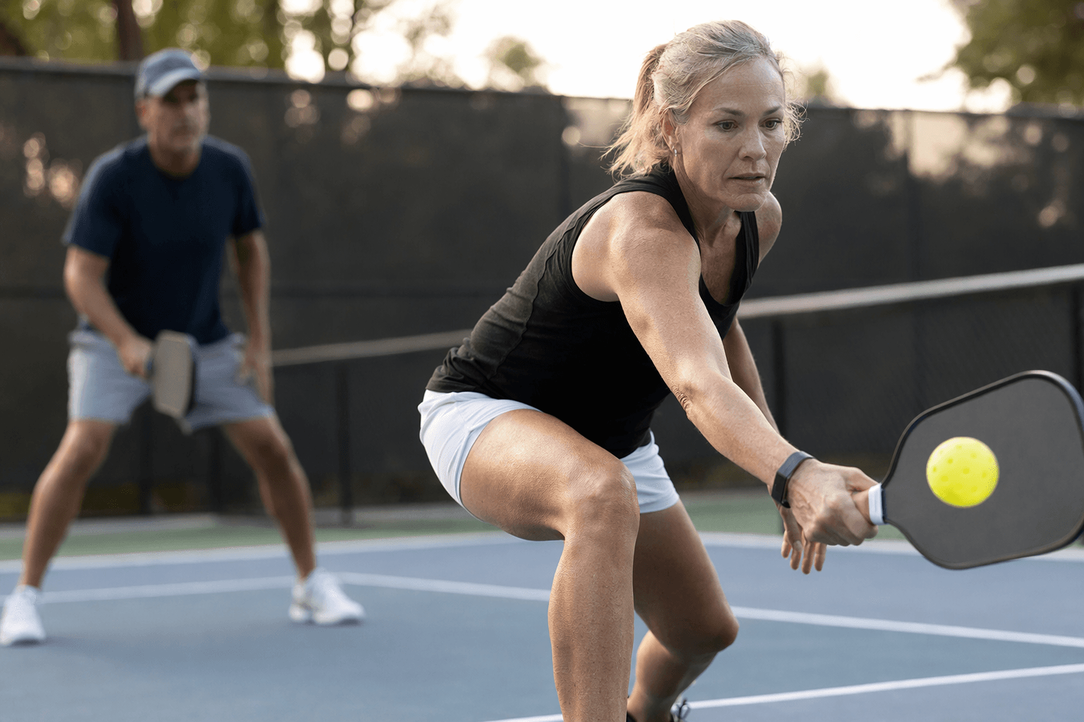 Pickleball stamina improves with sport-specific drills, not generic running