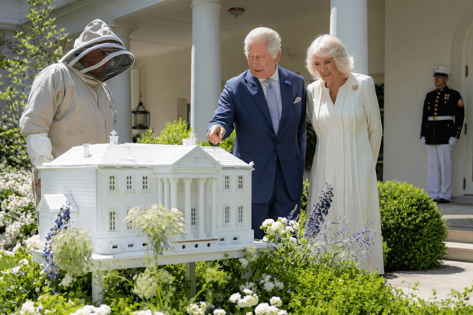 King Charles, Queen Camilla to tour new White House beehive on state visit