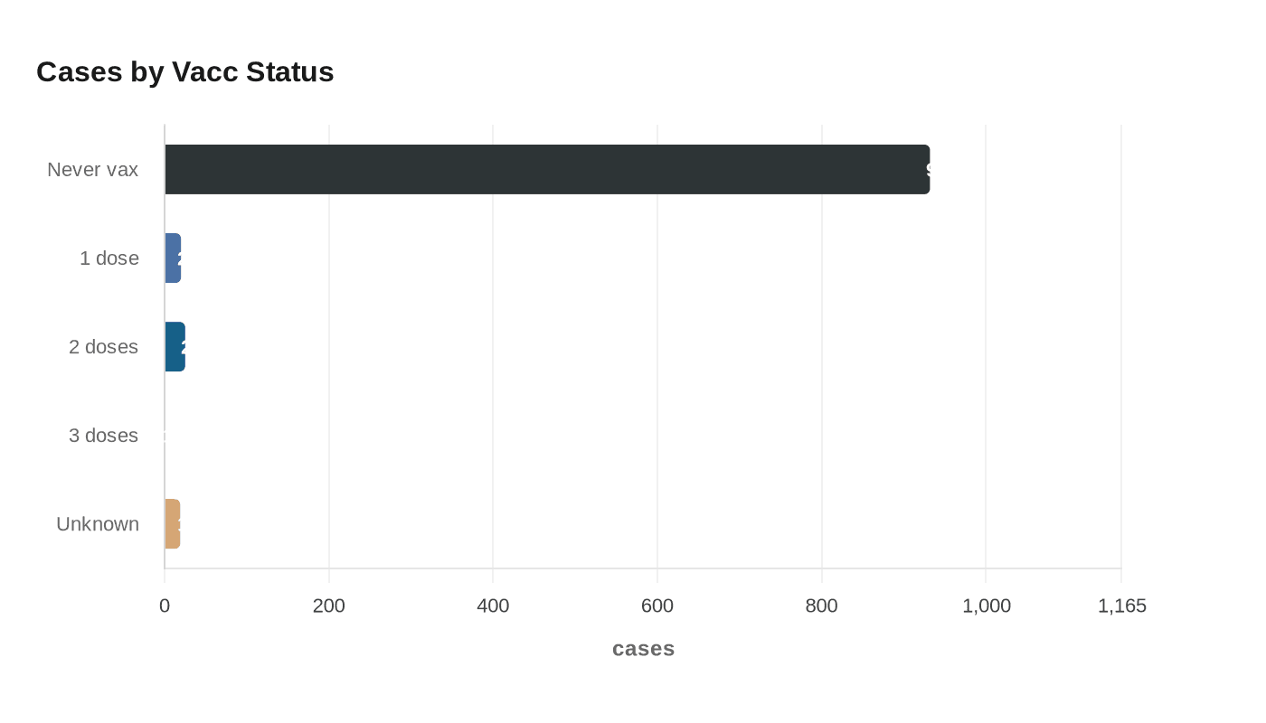 Cases by Vacc Status