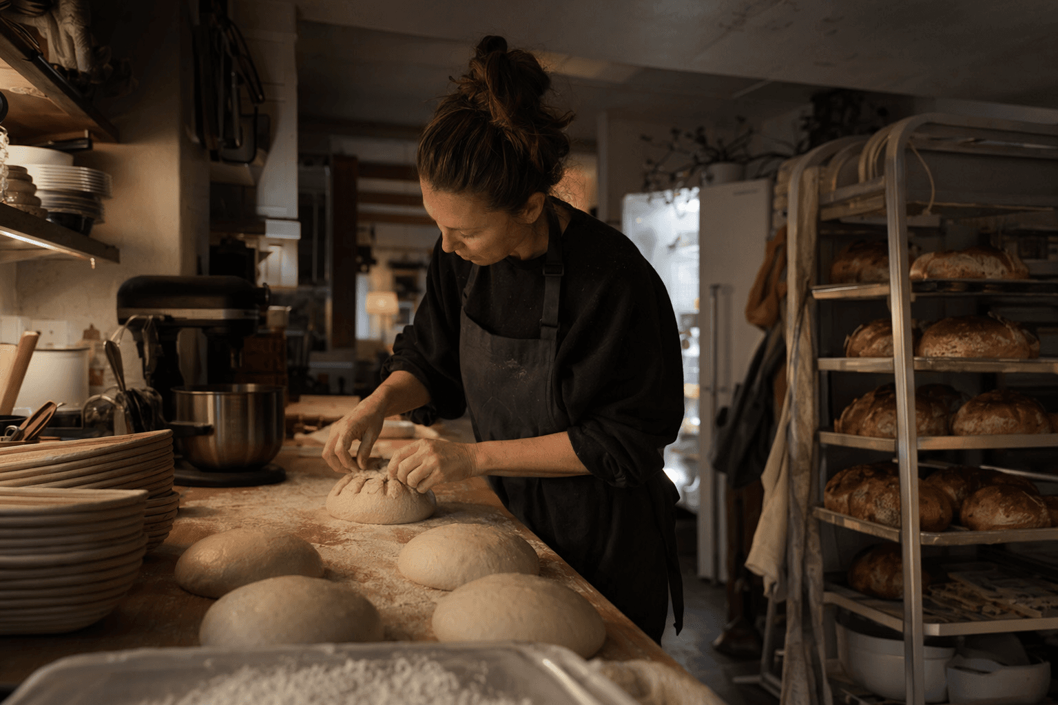 Home-based Circle Bakery rises before dawn to serve communities, teach sourdough