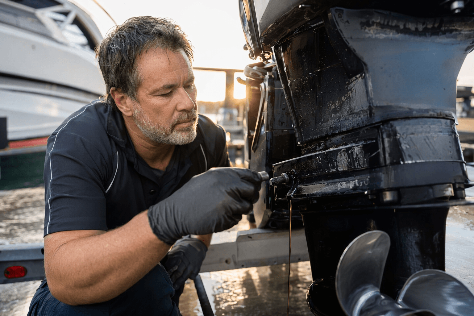 Sterndrive Gear Oil Helps Prevent Hidden Damage and Gearcase Failure