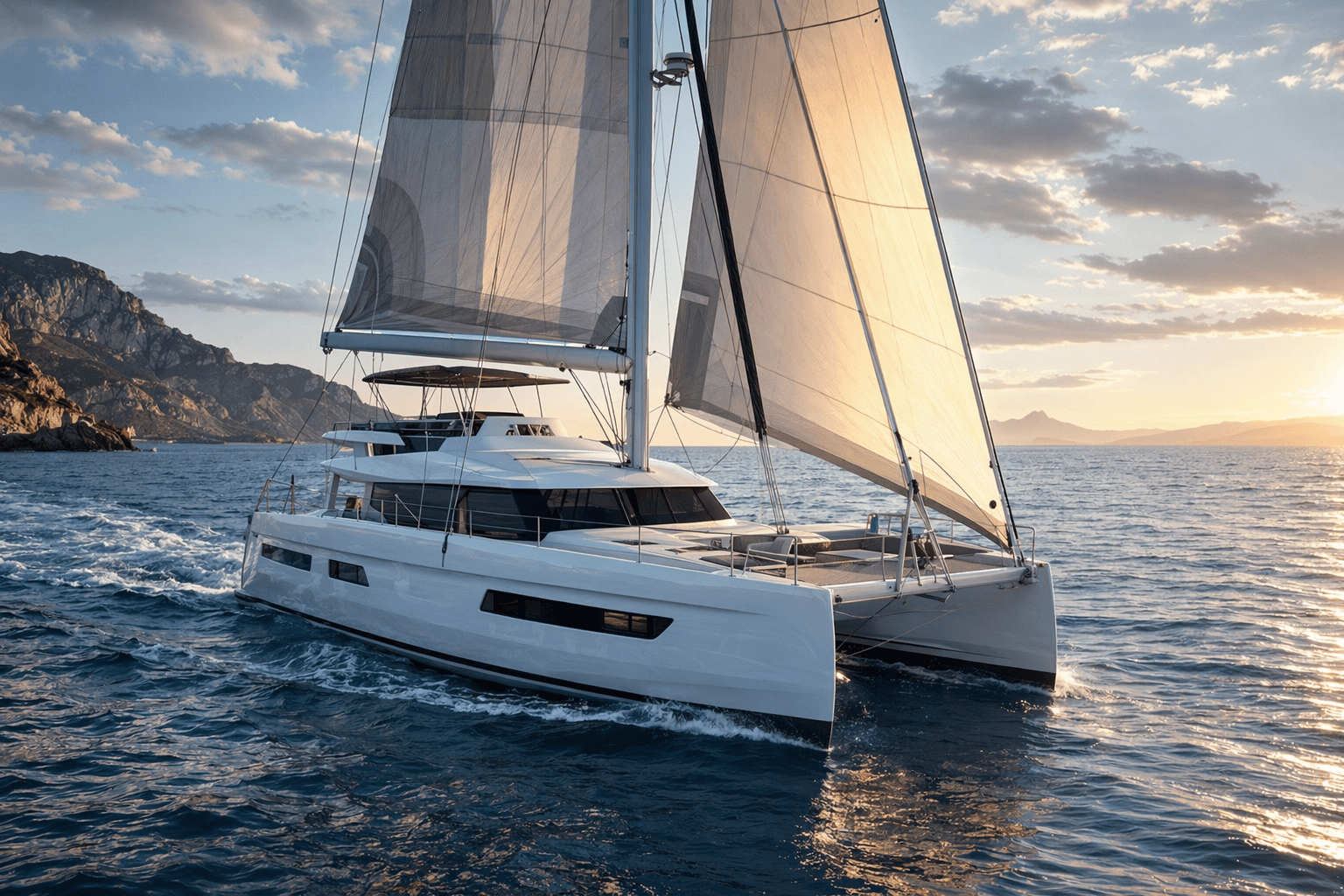 Privilege 600 debuts, bridging size gap in premium sailing catamarans
