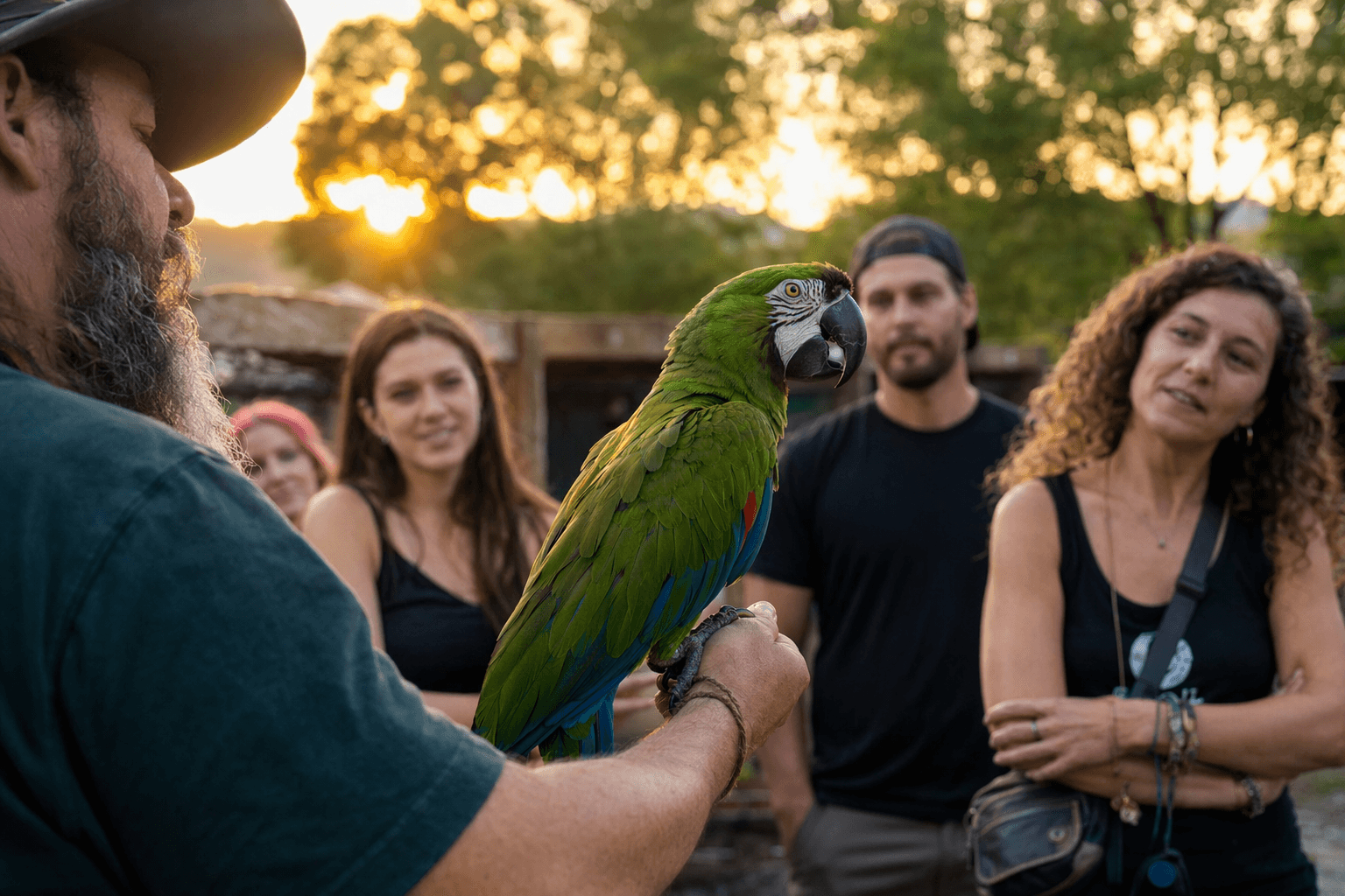 Parrot Wizard confirms Cucumber the Great Green Macaw is not staying