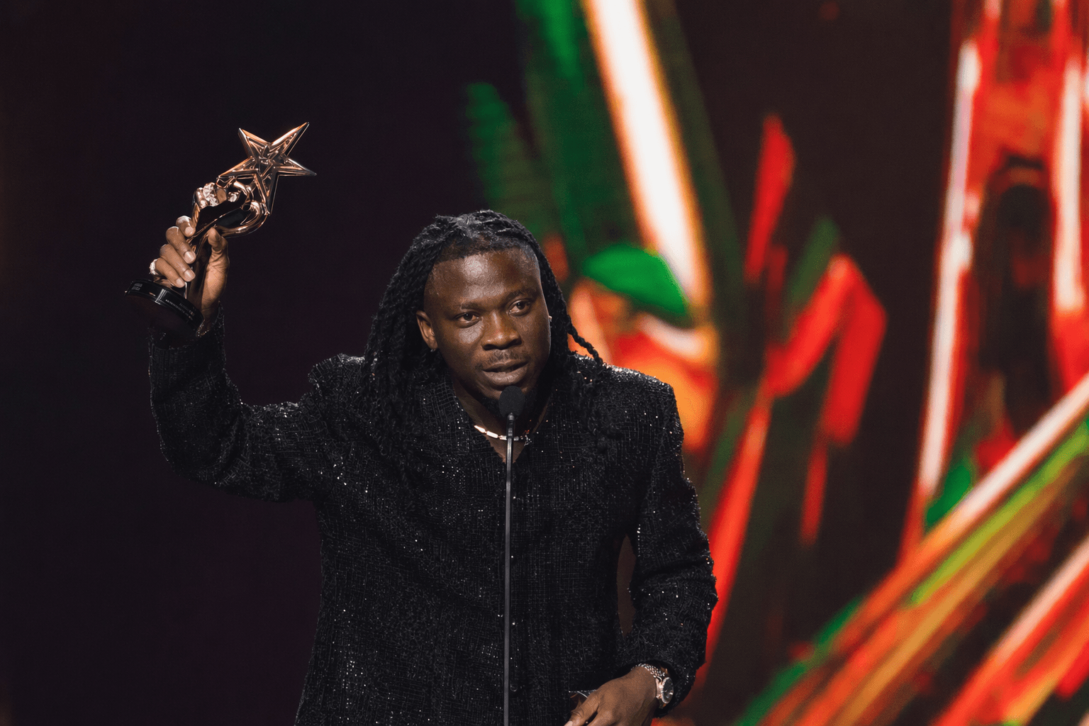 Stonebwoy Extends Reggae-Dancehall Reign With TGMA Win Again