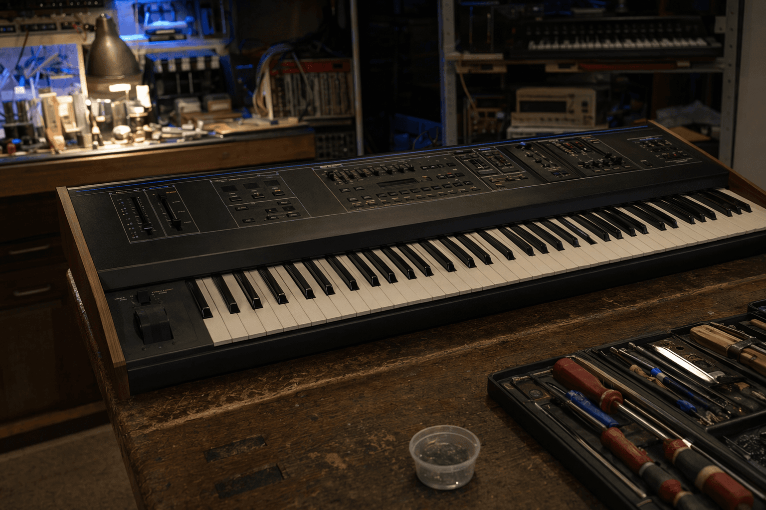 Reverb Listing Puts Rare Oberheim Matrix-12 Back in Spotlight