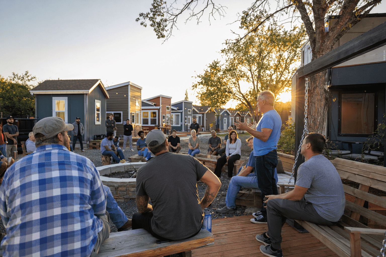 Canadian Millionaire Builds 99 Tiny Homes With Recovery Services, Jobs