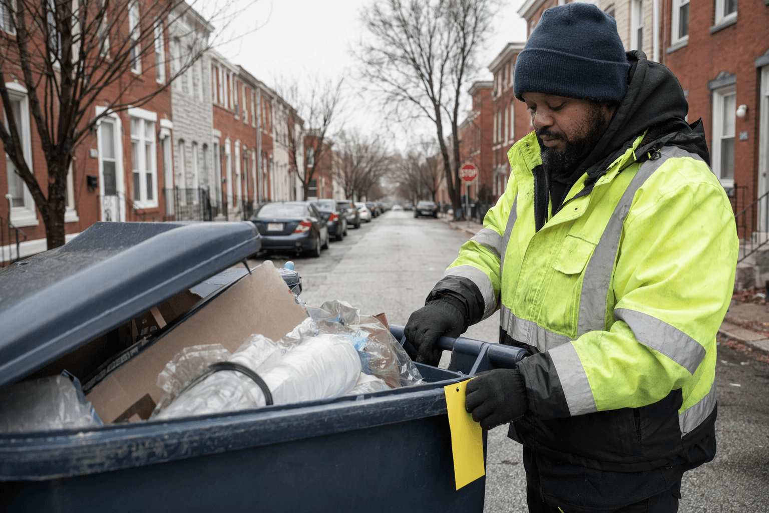 Baltimore expands OOPS Tag recycling checks to cut contamination citywide