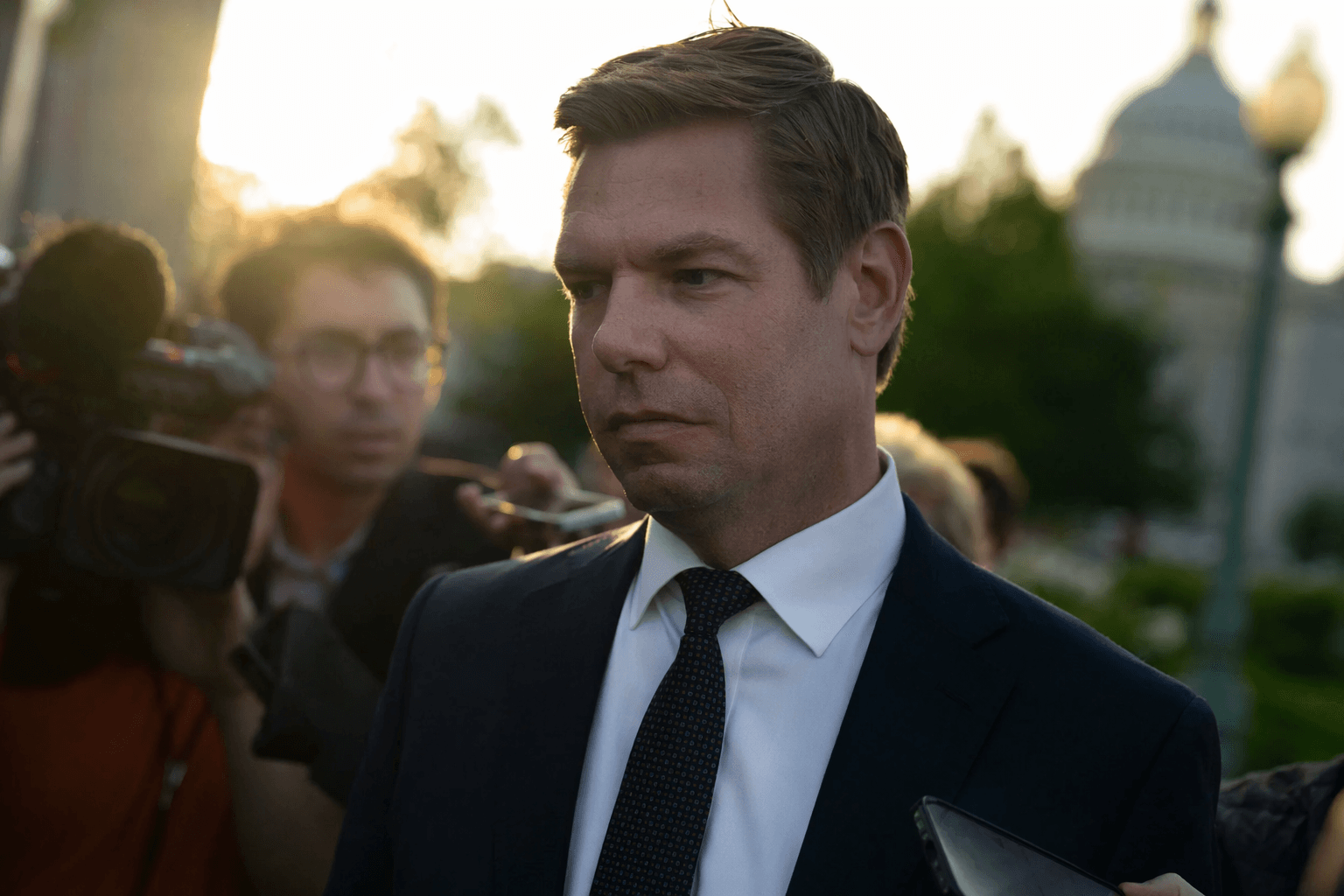 Maryland Carey Law places Eric Swalwell on leave amid allegations