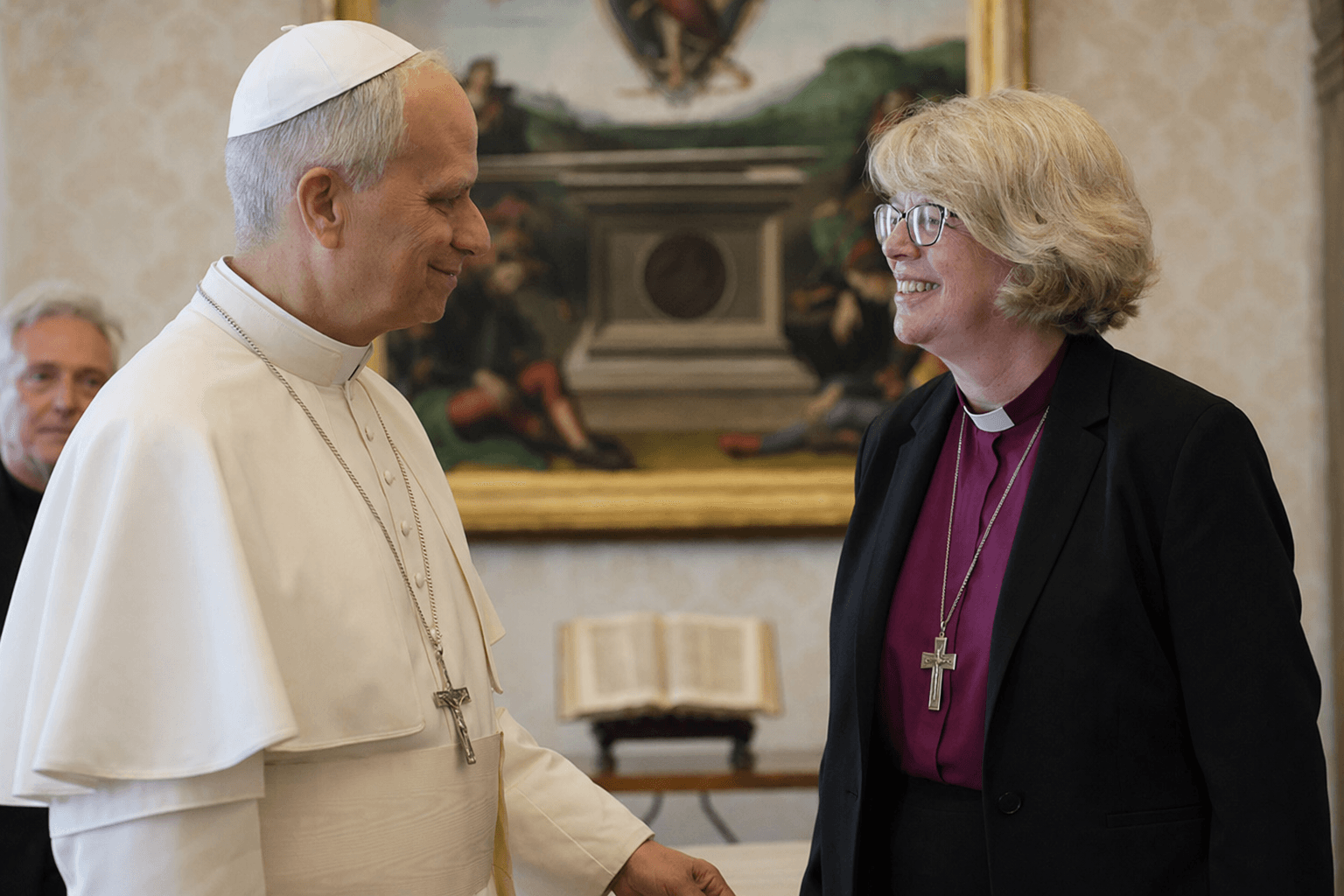 Pope Leo meets first female Archbishop of Canterbury in Vatican