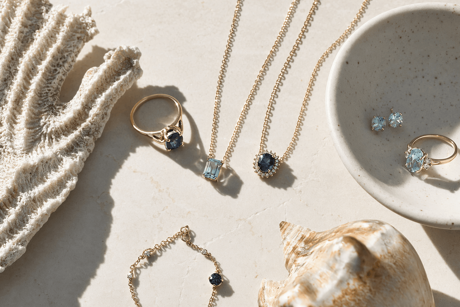 Summer 2026 Birthstone Jewelry Turns to Sapphire, Aquamarine, Meaningful Style