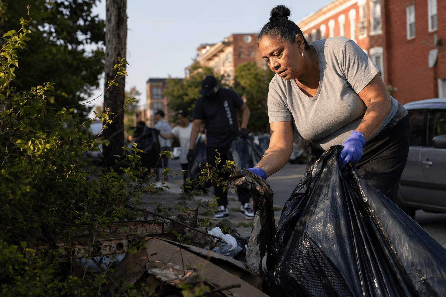 Newburgh cleanup expands to all four wards, volunteers see less trash collected