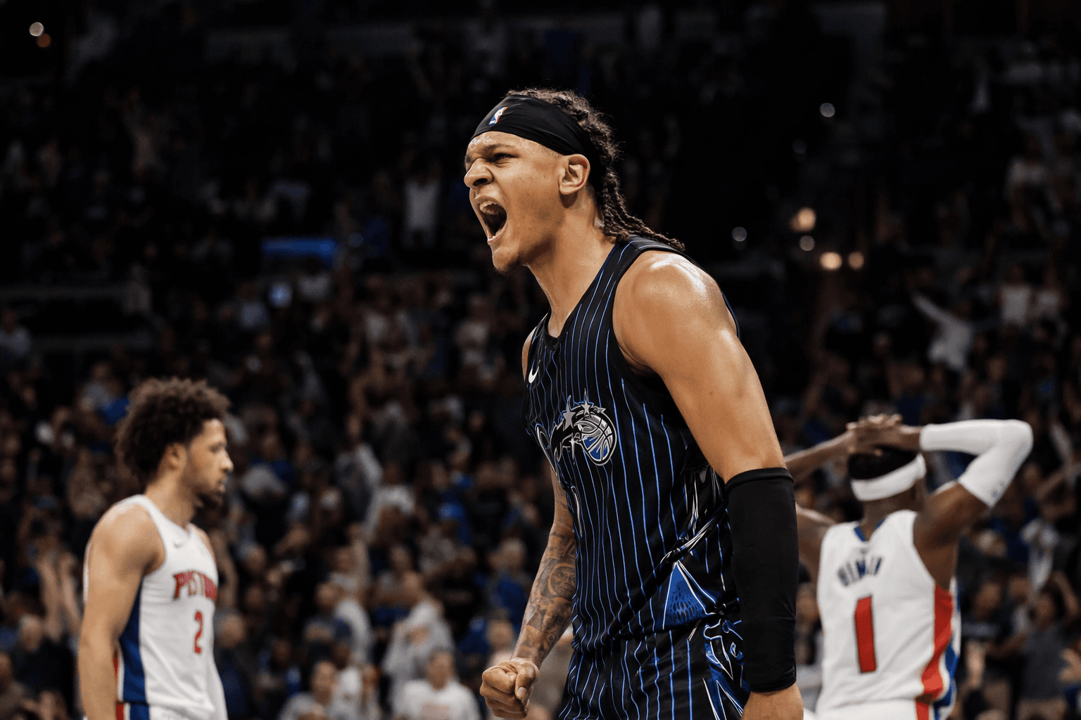 Magic stun Pistons 94-88, take 3-1 series lead in Orlando