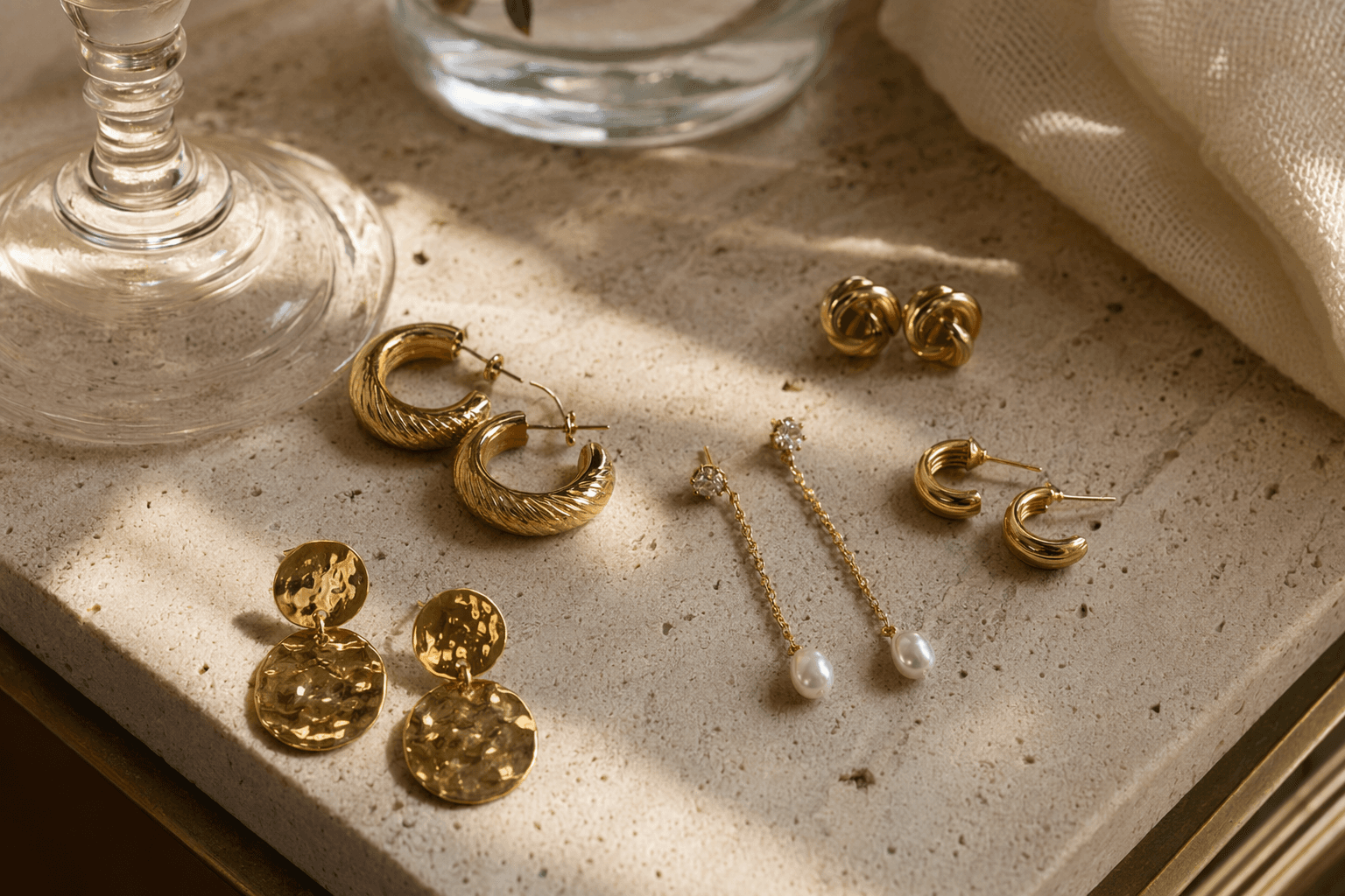 Anthropologie’s gold earrings start at $20, budget-friendly statement styles for gifts