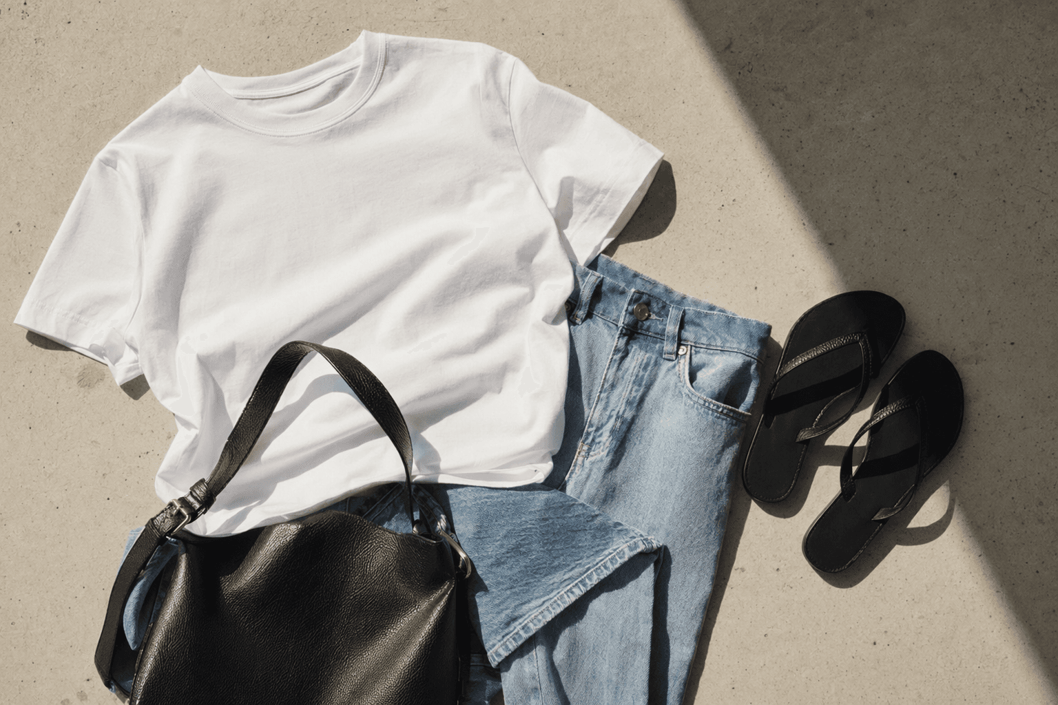 Hailey Bieber's tee, jeans, and flip-flops look signals 2026's anti-trend shift