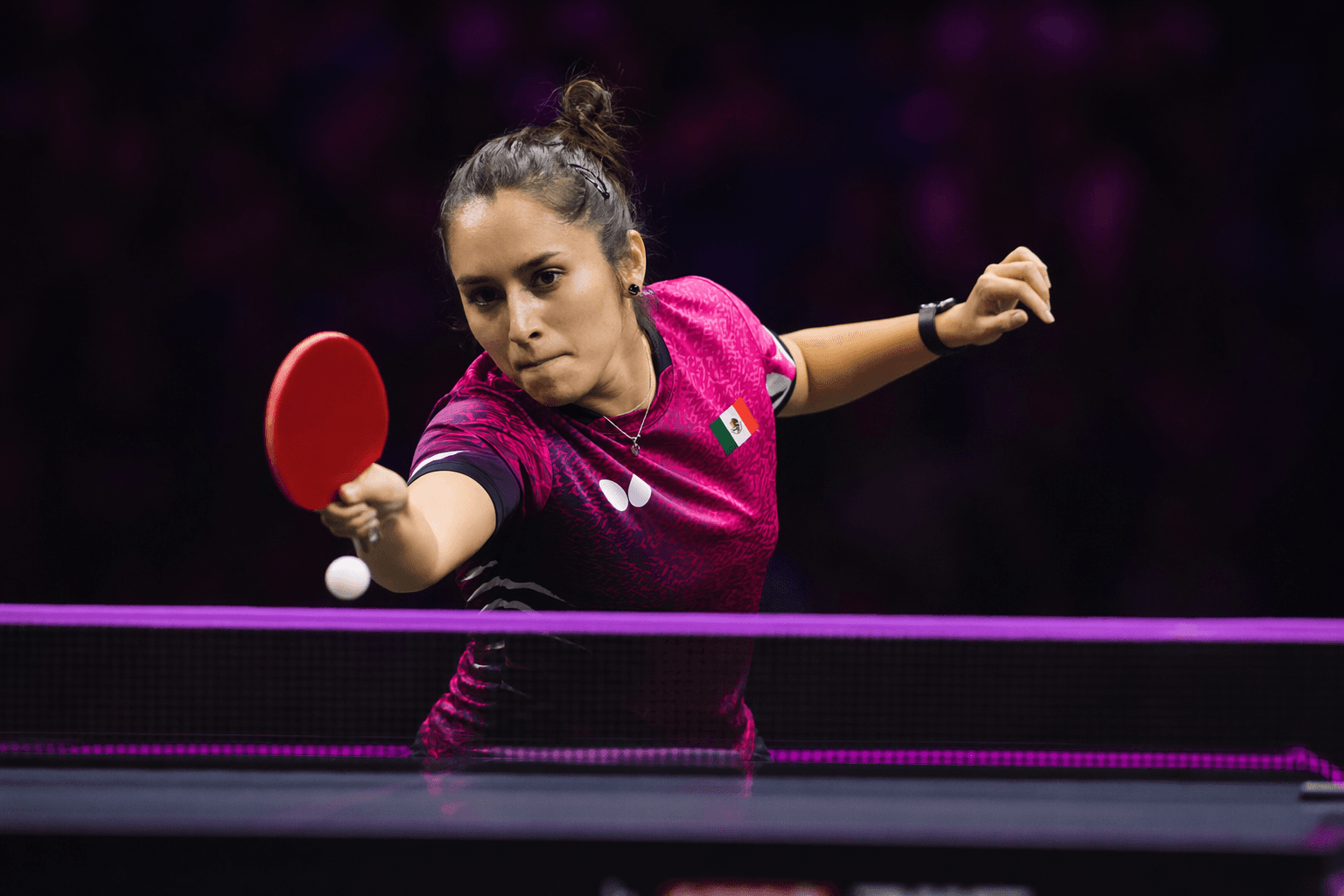 Butterfly spotlights Arantxa Cossio Aceves, WTT Singapore clip showcases veteran form