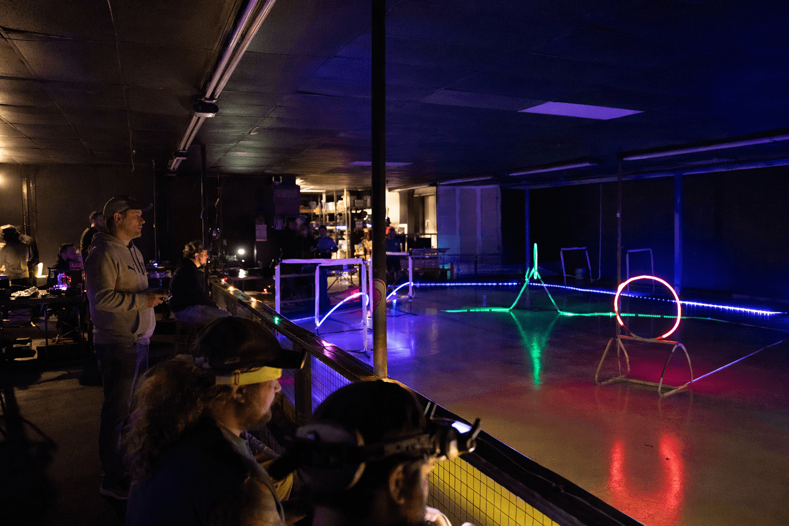 Tandemonium RC Drift Track hosts welcoming tinywhoop race night in Danvers