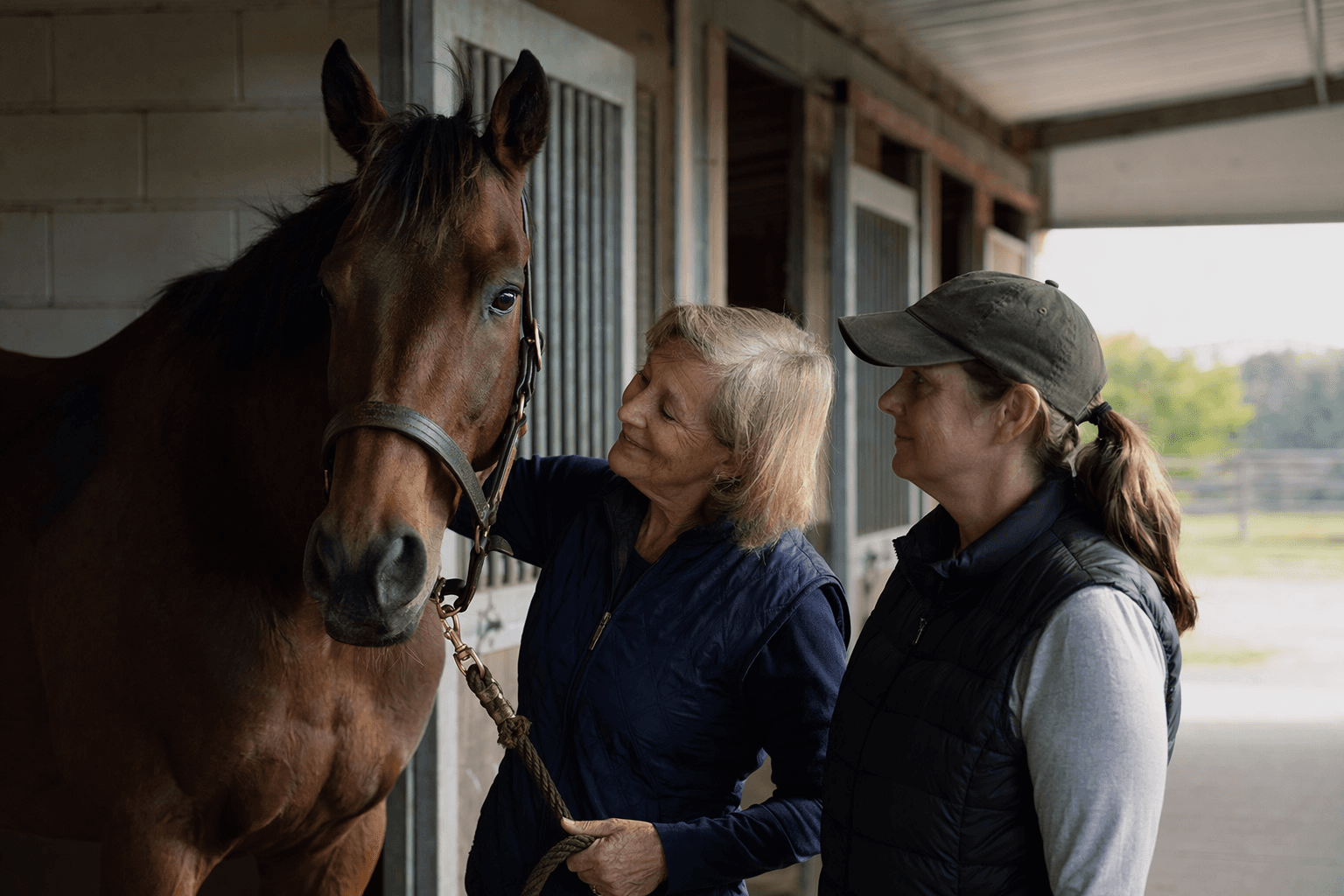 Second Stride honors Mary Nixon, Carstanjens for Thoroughbred aftercare support
