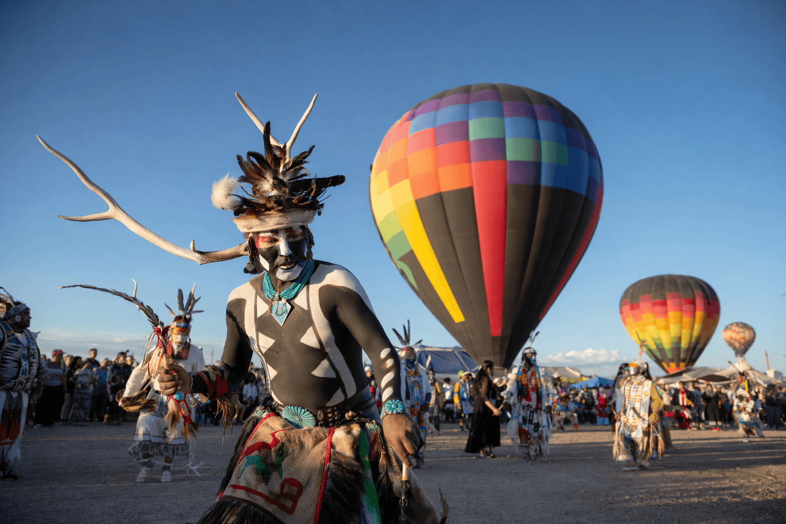 Zuni Fair blends traditional dances, hot air balloons in celebration